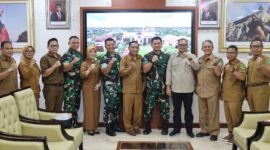 Tim survei teknis dari Direktorat Akademi Tentara Nasional Indonesia kunjungi Pemkab Kukar dalam rangka persiapan Kukar sebagai tuan rumah Latsitarda Nusantara XLIV/2024.