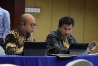 Sekretaris Daerah Kabupaten Kutai Kartanegara H Sunggono hadiri rapat koordinasi (Rakor) terkait masukan dari pemerintah daerah tentang rancangan pembagian wilayah IKN