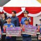 Gelar The Best Fighting Spirit Team berhasil diraih anggota Damkarmatan Kukar saat peringatan HUT ke-105 Damkarmatan se-Kaltim tahun 2024