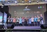 
Ket. Foto: Suasana Malam Penghargaan Pekan Raya Pemuda Tahun 2024 yang Digelar Dispora Kaltim di Swiss-Belhotel