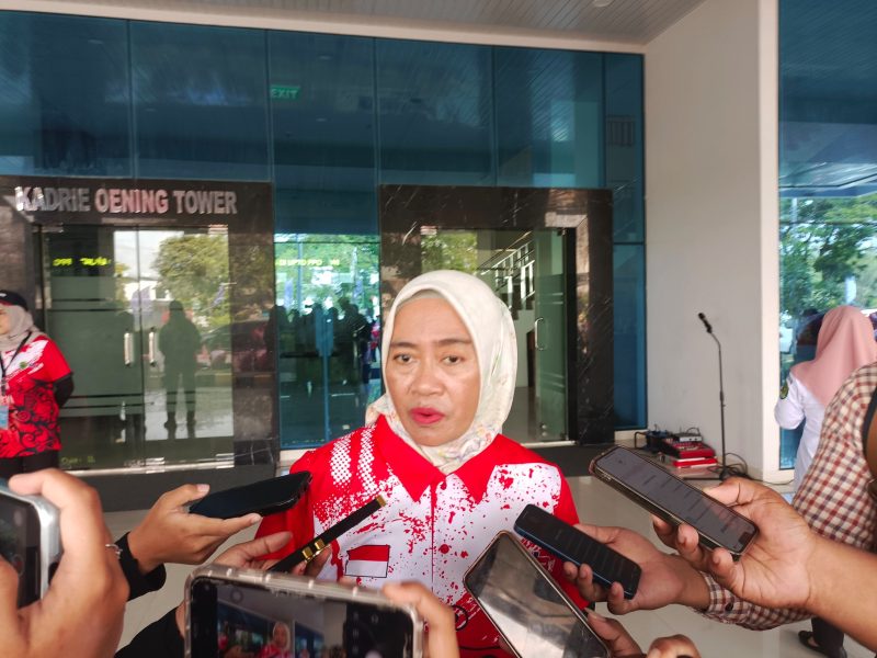 Ket. Foto: Pelaksana Harian (PLH) Dispora Kaltim, Sri Wartini