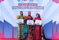 Ket. Foto: Juara Umum Putri Hijab Kaltim dalam Pekan Raya Pemuda 2025