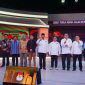 Kegiatan Debat Publik ke-2 Pemilihan Kepala Daerah (Pilkada) serentak Bupati dan Wakil Bupati Kukar periode 2024-2029 oleh ketiga Paslon di Kompas TV, Jakarta Pusat, Selasa (19/11/2024) malam.