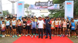 Pelepasan Kukar Run 2024 di Taman Kota Raja Tenggarong, Sabtu (23/11/2024) pukul 06.00 WITA.