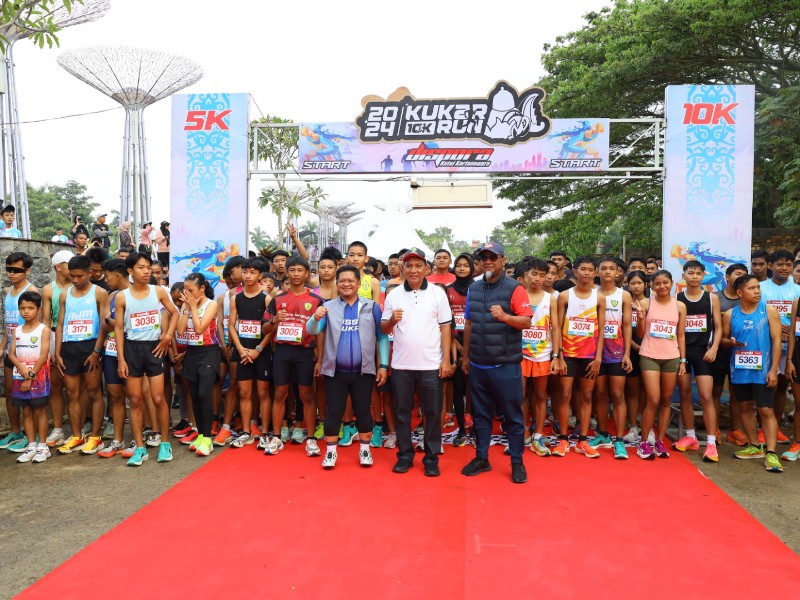 Pelepasan Kukar Run 2024 di Taman Kota Raja Tenggarong, Sabtu (23/11/2024) pukul 06.00 WITA.