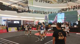 Ket. Foto: Malam Final Kejuaran Basket 3x3 dalam Piala Gubernur 2024.