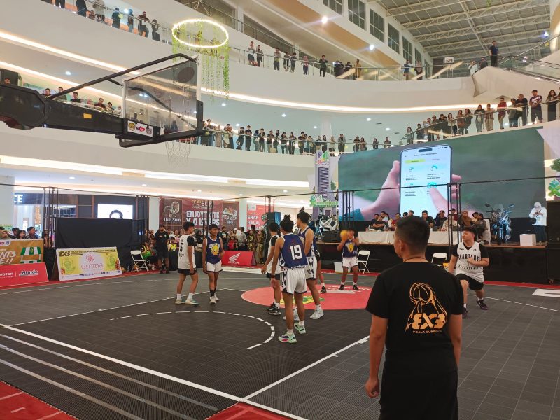 Ket. Foto: Malam Final Kejuaran Basket 3x3 dalam Piala Gubernur 2024.