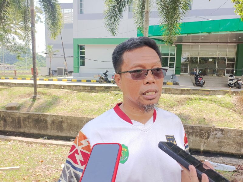 Ket. Foto: Analis Kebijakan Ahli Muda dari Dispora Kaltim, Hasbar Mara.