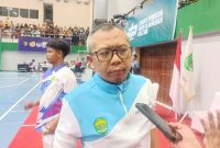 Ket. Foto: Kepala Bidang Peningkatan Prestasi Olahraga Dispora Kaltim, Rasman Rading.