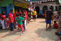 Ket. Foto: Ilustrasi Salah Satu Olahraga Tradisional, Bakiak (Foto: Istimewa)
