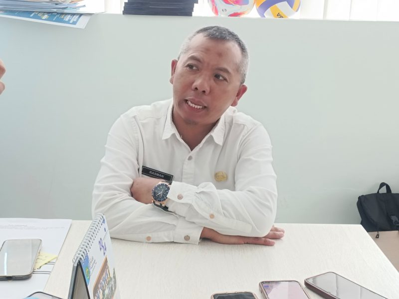 Ket. Foto: Kepala Bidang Peningkatan Prestasi Olahraga Dispora Kaltim, Rasman Rading
