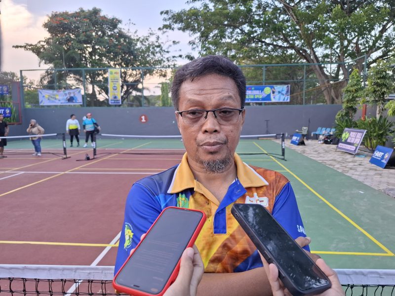Ket. Foto: Ketua Indonesia Pickleball Federation (IPF) Cabang Kota Samarinda sekaligus Analisis Ahli Muda Pemberdayaan Pemuda Dispora Kaltim, Hasbar Mara.
