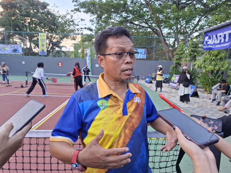 Ket. Foto: Ketua Indonesia Pickleball Federation (IPF) Cabang Kota Samarinda sekaligus Analisis Ahli Muda Pemberdayaan Pemuda Dispora Kaltim, Hasbar Mara
