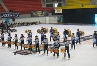 Ket. Foto: Tim Drumband Binaan Dispora Kaltim, Dispora Drum Corps Saat Mengikuti Kejuaraan Drum Band Piala Raja Sultan Hamengkubuwono X di Yogyakarta (Foto: Dok. Dispora Kaltim)
