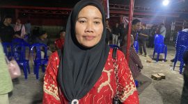 Hafsah salah satu Kader posyandu di Loa Ipuh