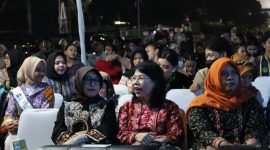 Dinas Pariwisata Provinsi Kaltim mengadakan Kemilau Kaltim Fest 2024 untuk mengembangkan Ekonomi Kreatif dan Seni Budaya di Halaman Parkir Gelora Kadrie Oening Sempaja, Samarinda, pada Kamis (14/11/24).