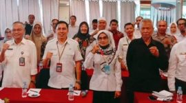Rakor dan sinkronisasi Gugus Tugas untuk tingkatkan Kukar menjadi Kabupaten Layak Anak tahun 2024-2029 yang dilaksanakan di Hotel Grand Elty Singgasana, Tenggarong, Rabu (6/11/2024).
