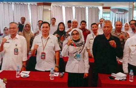 Rakor dan sinkronisasi Gugus Tugas untuk tingkatkan Kukar menjadi Kabupaten Layak Anak tahun 2024-2029 yang dilaksanakan di Hotel Grand Elty Singgasana, Tenggarong, Rabu (6/11/2024).