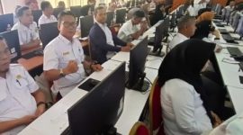 ASN Diskominfo Kukar lakukan evaluasi kompetensi dan potensi PNS dengan metode CATC di Aula Dinas Pendidikan dan Kebudayaan Kutai Kartanegara, Tenggarong, Rabu (6/11/2024).