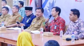 Sekda Sunggono saat Entry Meeting BPK RI perwakilan Provinsi Kalimantan Timur