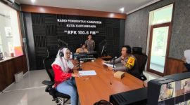 Melalui siaran Radio RPK, Iptu Maryono selaku Kasihumas Polres Kukar menghimbau masyarakat agar bijak dalam bermedia sosial untuk sukseskan Pilkada 2024.