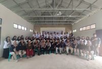 Pelantikan Anggota KPPS sejumlah 24 anggota oleh Polsek Sangasanga di Gedung BPU Kelurahan Jawa, pada Kamis (07/11).