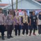 Polsek Samboja gelar Pengamanan Kampanye pasangan calon Bupati dan Wakil Bupati Kutai Kartanegara serta Calon Gubernur dan Wakil Gubernur Kalimantan Timur di Kecamatan Samboja, pada Kamis (7/11/2024).