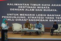 kegiatan bincang-bincang pariwisata dengan tema “Peningkatan DTW (Daya Tarik Wisata) Untuk Pariwisata Nusantara”