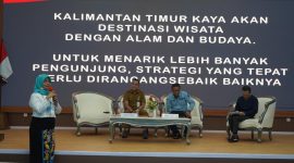 kegiatan bincang-bincang pariwisata dengan tema “Peningkatan DTW (Daya Tarik Wisata) Untuk Pariwisata Nusantara”