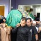 Pelepasan jenazah Ketua DPRD Kabupaten Kukar H Junaidi Bin Adul Ijab ke Pemakaman Muslimin Muara Lengat Loa Ipuh, Tenggarong, Selasa (3/12/2024).