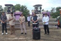 Bupati Kukar serahkan Alsintan di Balai Benih Induk Desa Rempanga, Kecamatan Loa Kulu,