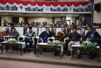 Rapat Paripurna pengesahan Anggaran Pendapatan Belanja Daerah (APBD) Kabupaten Kutai Kartanegara (Kukar) Tahun 2025 di Ruang Rapat Paripurna DPRD Kukar, Sabtu (30/11/24) malam.