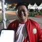Kepala Dispora Kukar Aji Ali Husni saat menghadiri acara Pembukaan Pekan Olahraga Provinsi (Porprov) Korpri III/2024 Kaltim di Lapangan Gentung Temiang, Paser, Ahad (1/12) malam.