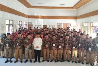 Pelantikan dewan hakim pada Musabaqah Tilawatil Quran (MTQ) ke 45 Tingkat Kabupaten Kutai Kartanegara di Kecamatan Samboja Barat, Senin (2/12/2024).