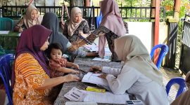 Aktivitas Posyandu di Kutai Kartanegara