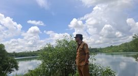 Pengembangan wisata di Desa Loa Pari di area bekas tambang. 