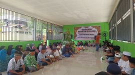 Pemerintah Desa (Pemdes) Loh Sumber, Kecamatan Loa Kulu, Kabupaten Kutai Kartanegara (Kukar) menggelar kegiatan sedekah bumi dan doa bersama di Dusun Marangan, Sabtu (23/5/2025).
