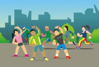 Ilustrasi Olahraga untuk Remaja