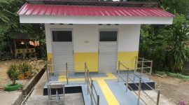 Pembangunan sanitasi di Kecamatan Muara Kaman