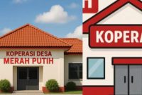 Ilustrasi Koperasi Desa Merah Putih